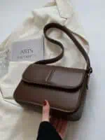 Seba Minimalist Flap Square Bag